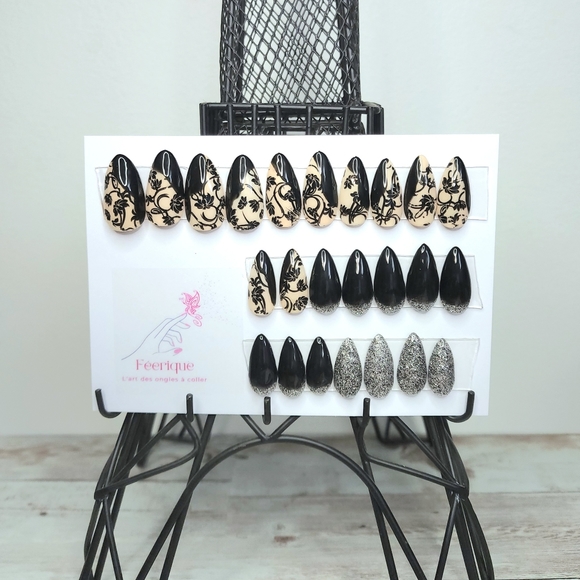 Press on nail kit include 24 nail ready to be glued - Picture 6 of 7